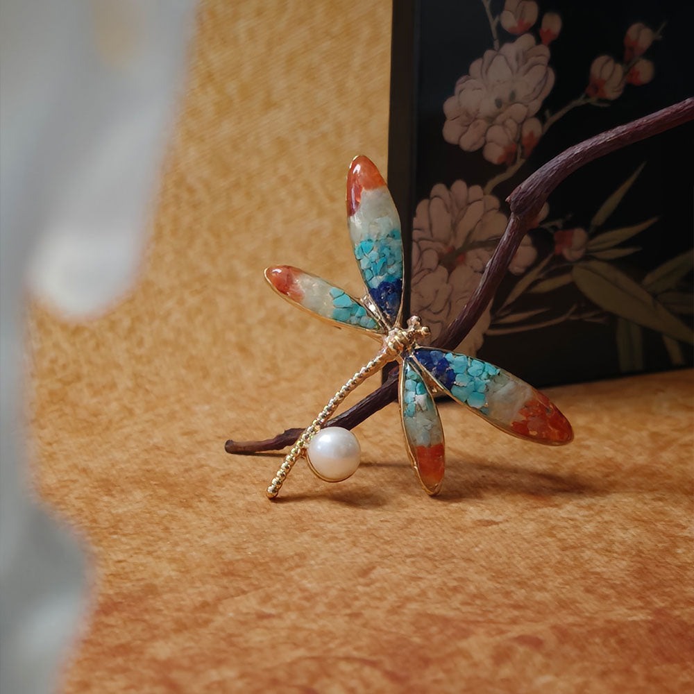 Dunhuang Dragonfly Brooch