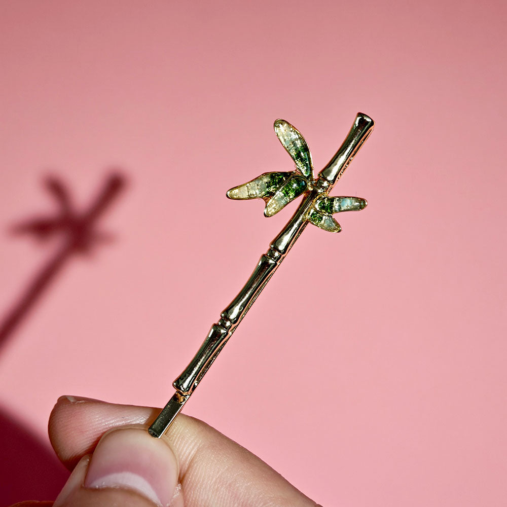 Jadeite Bamboo Hairclip
