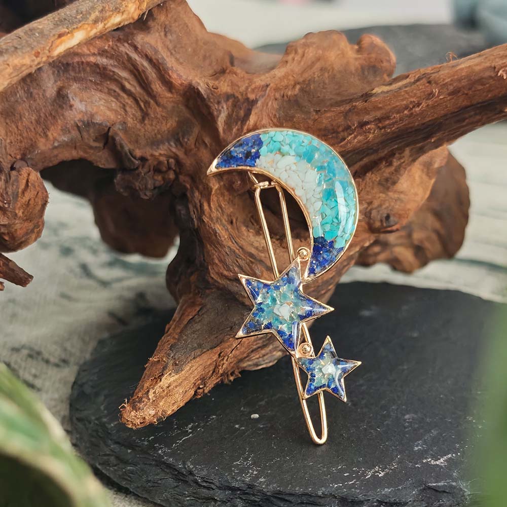 Star and Moon Hairclip