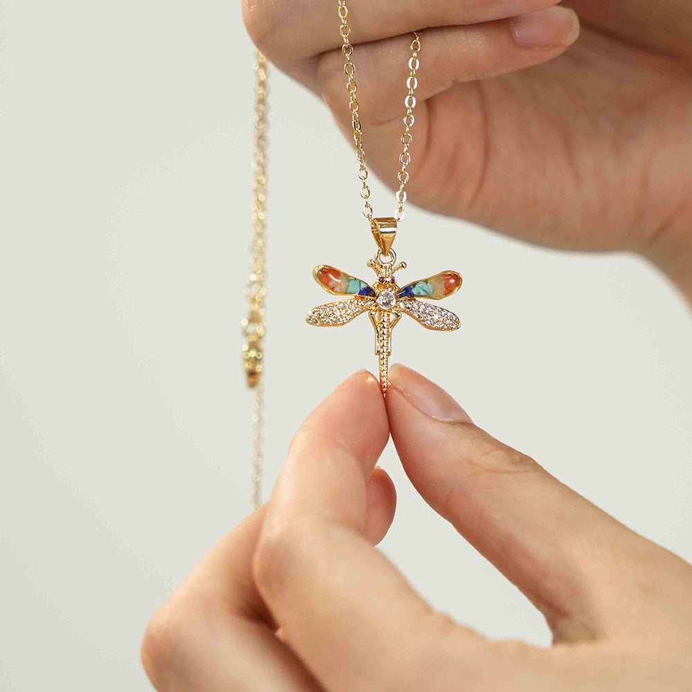 Dragonfly Necklace – Dunhuang color series