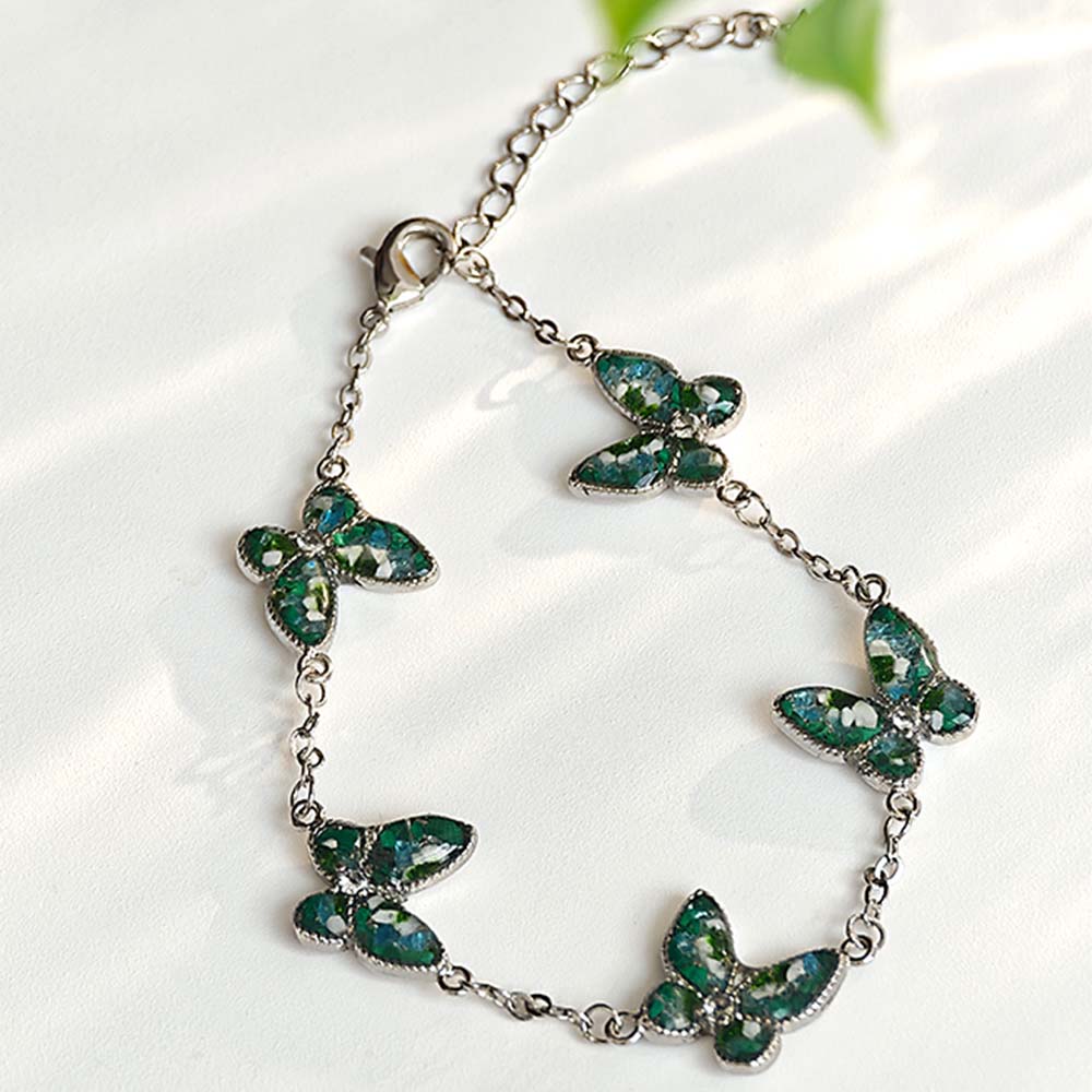 Butterfly Bracelet – Jade Green Series