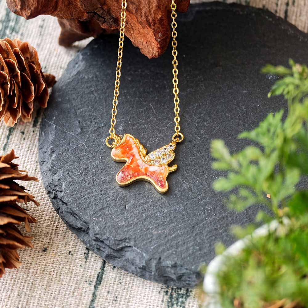 Unicorn Necklace – Red & Prosperous Series