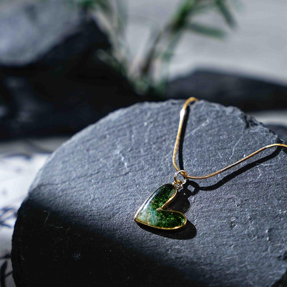 Emerald Green Heart Series