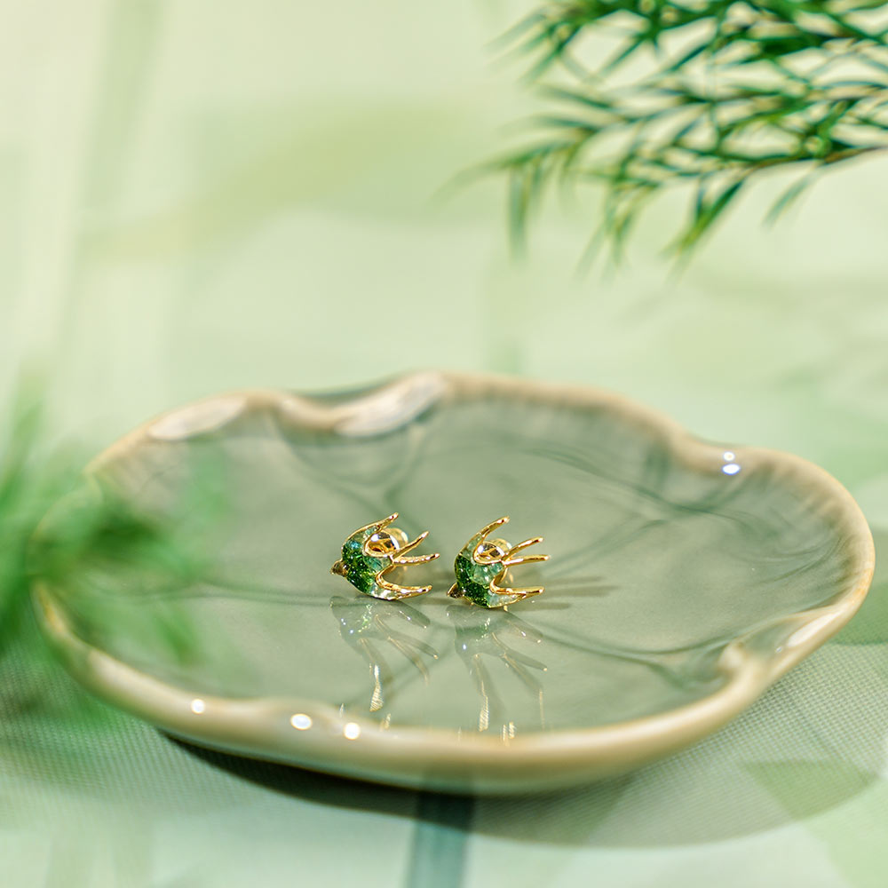 Earrings – Swallow Design