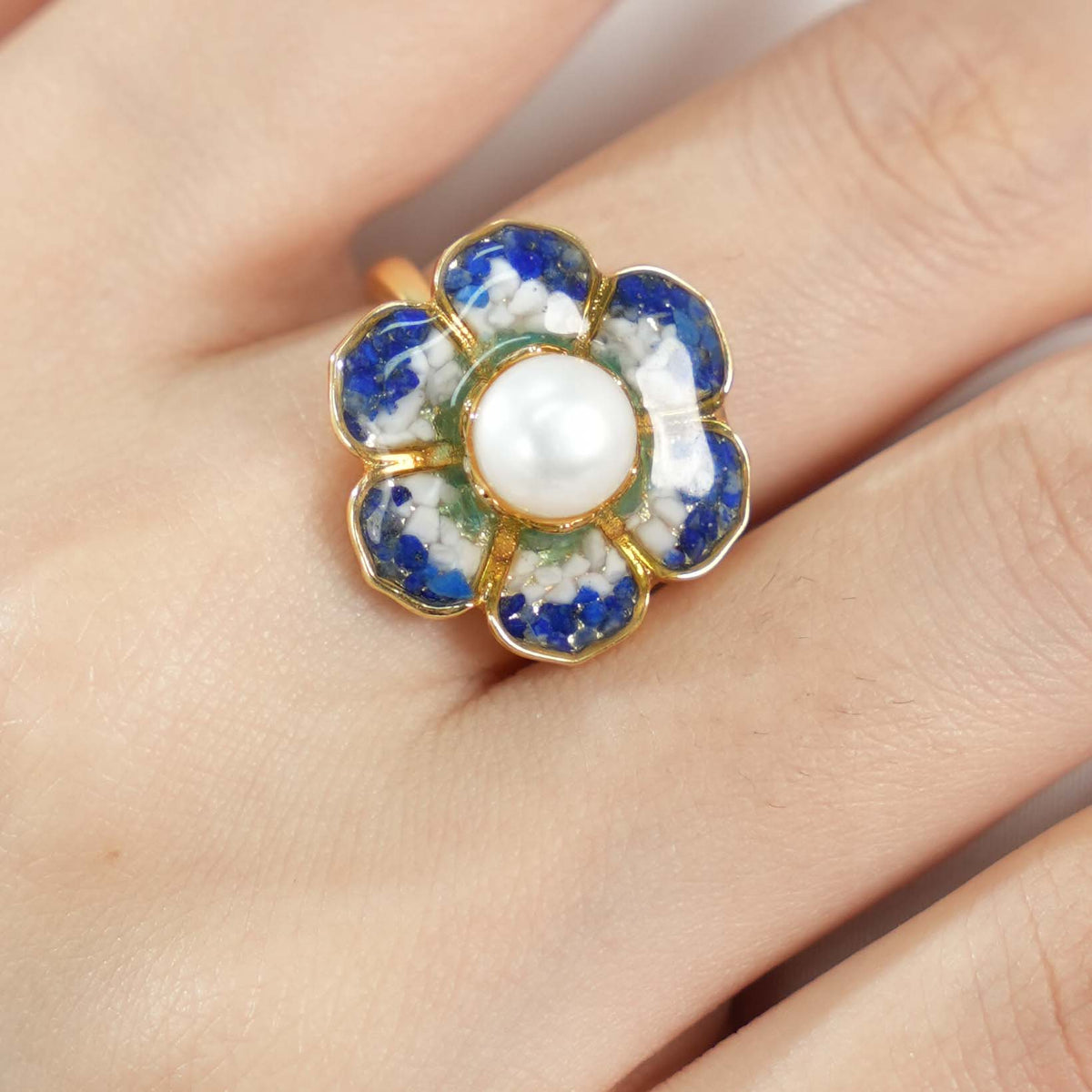 Dunhuang Baoxiang Flower Ring