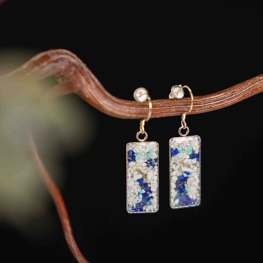 Earrings: Beauty Bodhisattva Series, Dunhuang Style