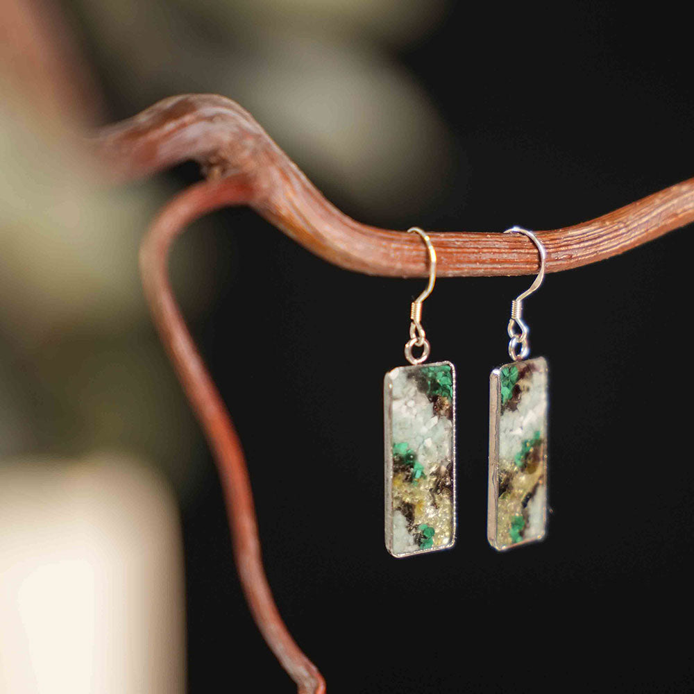 Drop Earrings – Huacheng Yupan Series, Dunhuang Edition