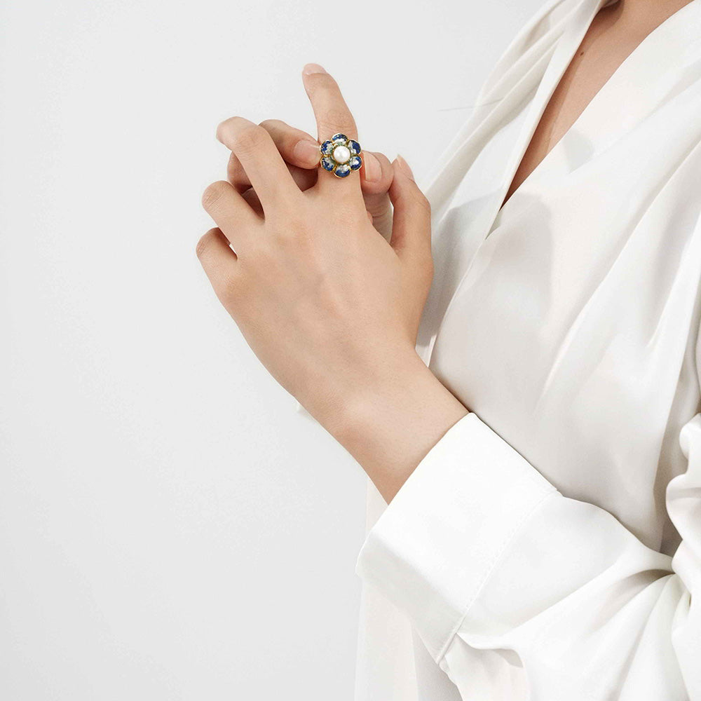 Dunhuang Baoxiang Flower Ring
