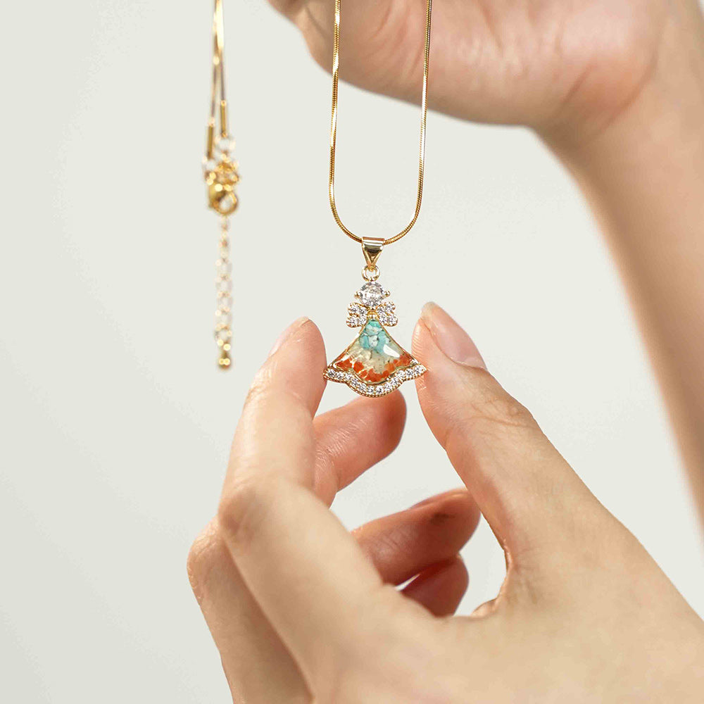 Bell Necklace – Dunhuang Red