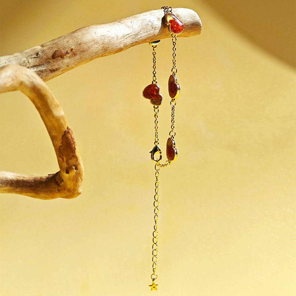 Gourd Bracelet – Prosperous Red Series