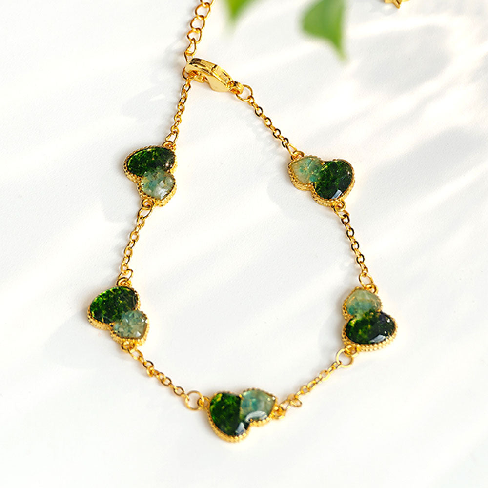 Gourd Bracelet – Jade Green Series