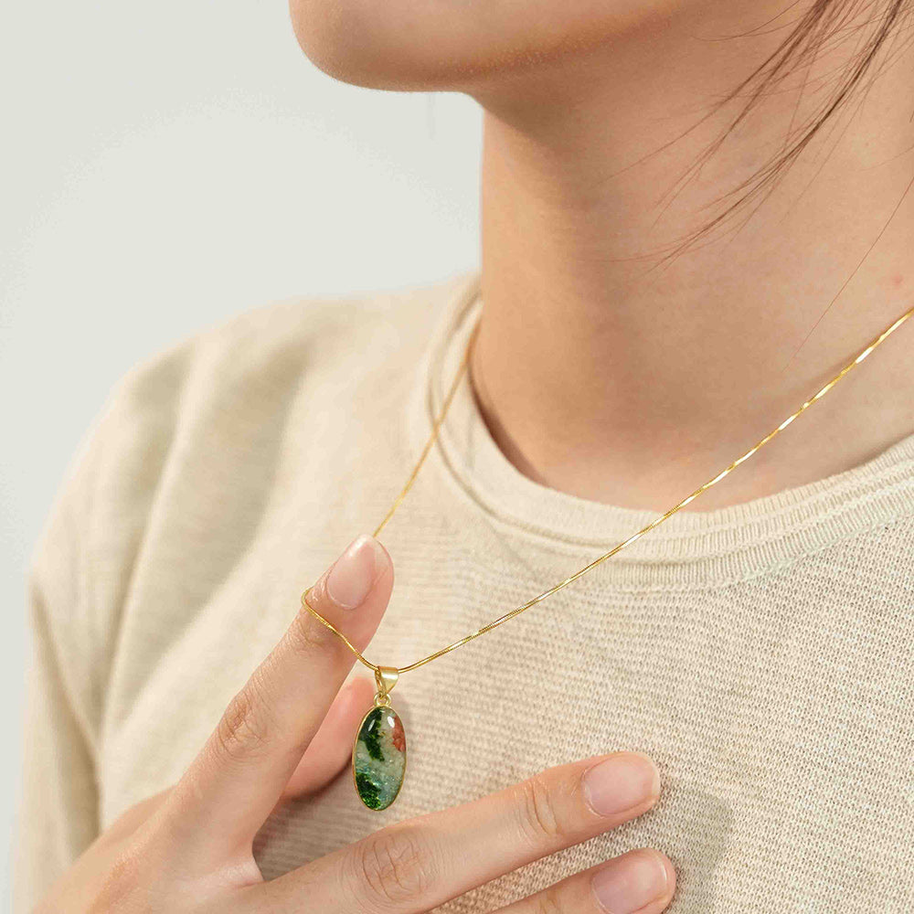 Necklace – Jiangnan Color Oval