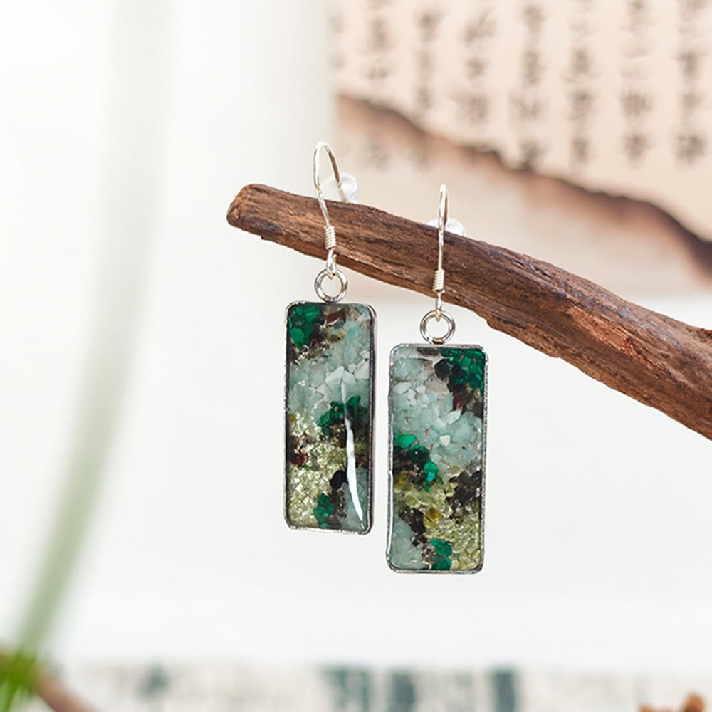 Drop Earrings – Huacheng Yupan Series, Dunhuang Edition