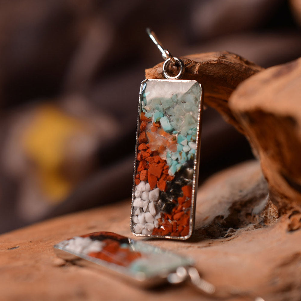 Earrings – Deer King, Dunhuang Series