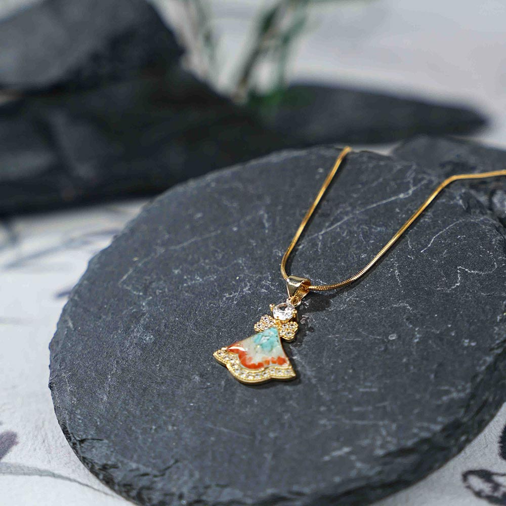 Bell Necklace – Dunhuang Red