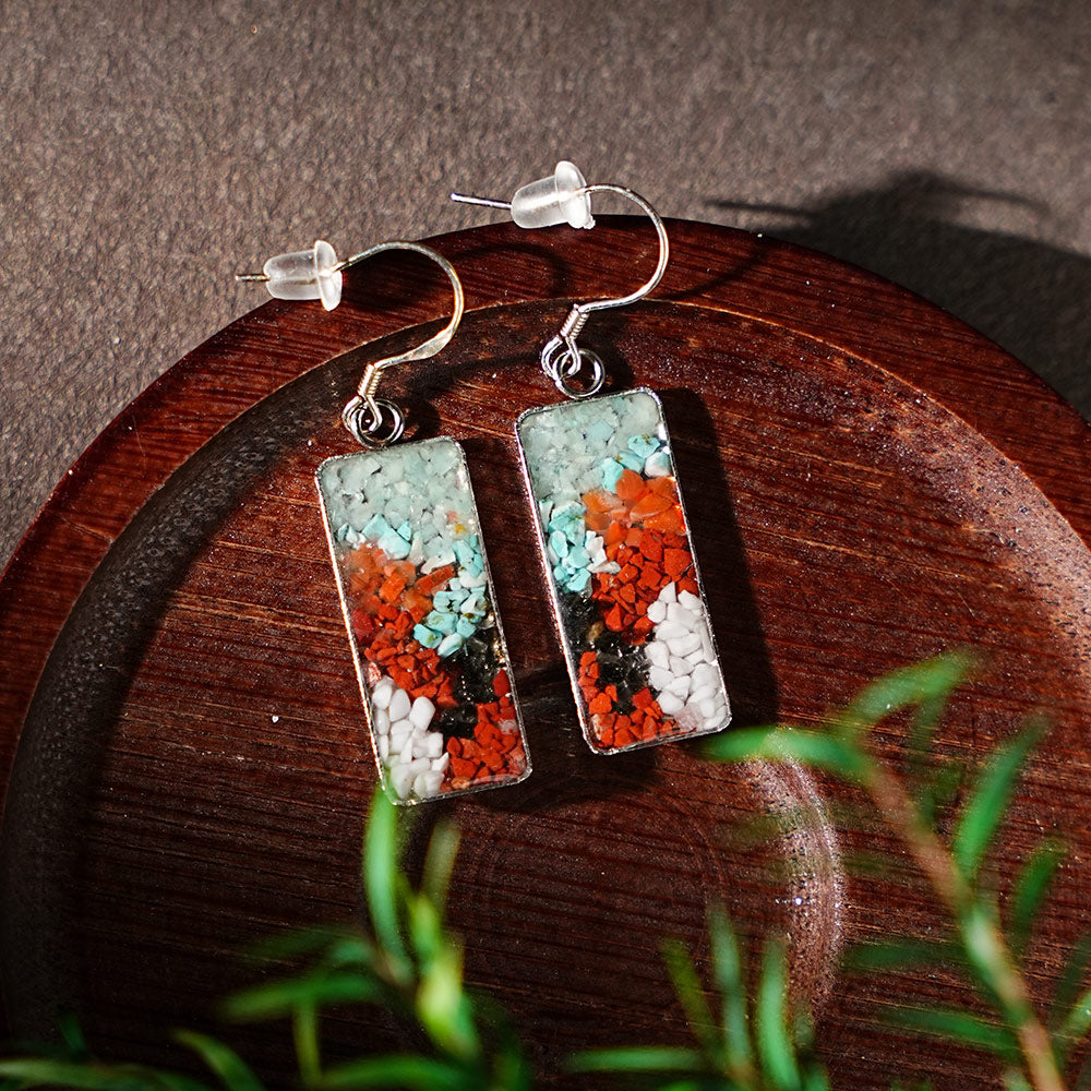 Earrings – Deer King, Dunhuang Series