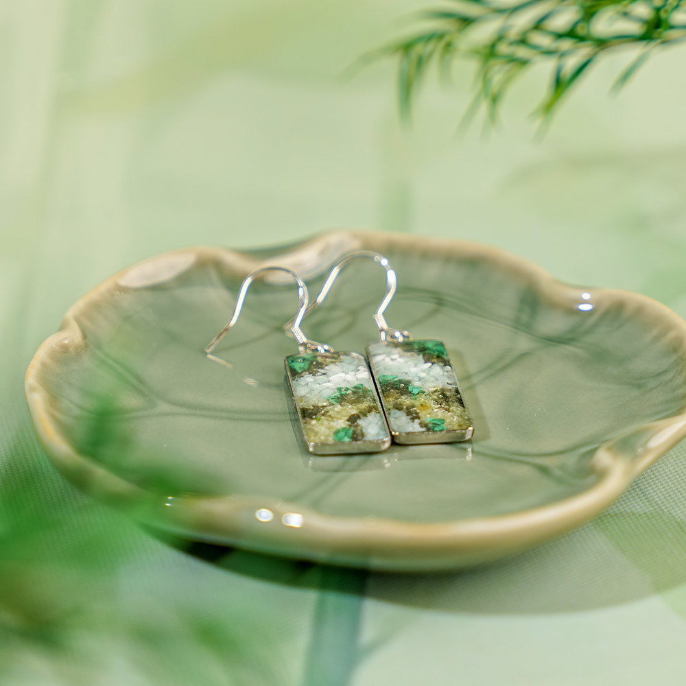 Drop Earrings – Huacheng Yupan Series, Dunhuang Edition