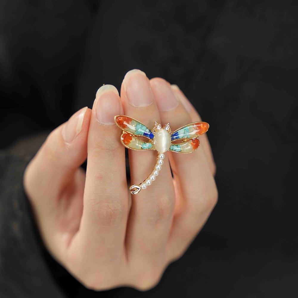 Dunhuang Dragonfly Brooch