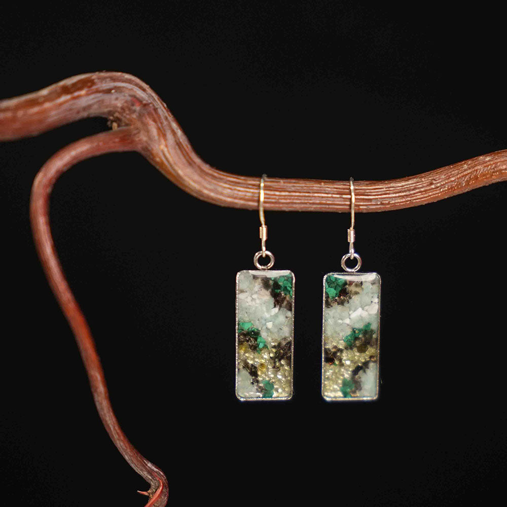 Drop Earrings – Huacheng Yupan Series, Dunhuang Edition